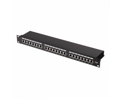 Патч-панель 2E САТ 6, FTP, 19", 1U, 24 порта, собранная Патч-панель 2E САТ 6, FTP, 19", 1U, 24 порта, собранная