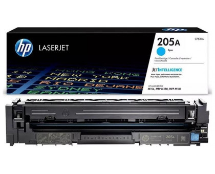 Картридж лазерный HP 205A Cyan (CF531A)  Картридж лазерный HP 205A Cyan (CF531A)