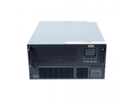 Источник бесперебойного питания iON WP-10000 LCD, 10000 ВА / 9000 Вт, 16 аккумуляторов CSB 12 В / 9 А·ч, LCD, USB, RS-232, SNMP Slot   iON