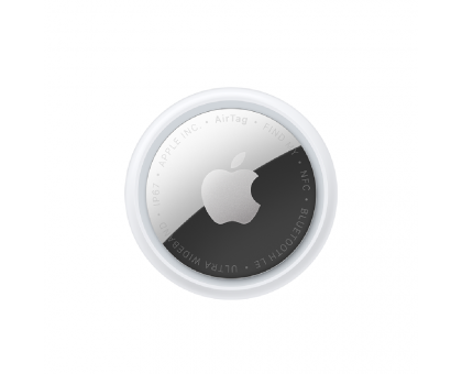 Поисковый трекер Apple AirTag (1 Pack), Bluetooth, Ultra Wideband, NFC, White/Silver (A2937), 1 шт.  MFE94ZE/A  apple