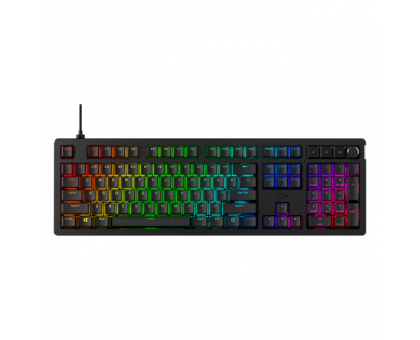 Игровая механическая клавиатура HyperX Alloy Rise, полноразмерная, RGB-подсветка  7G7A3AA HyperX