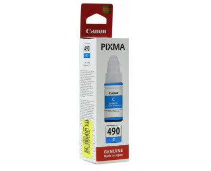 Чернила Canon GI-490 C голубой (0664C001AB)  Canon GI-490 C