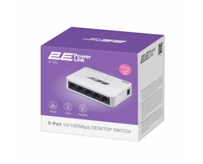 Коммутатор 2E PowerLink SF105C  2E PowerLink SF105C