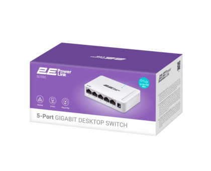 Коммутатор 2E PowerLink SG105C  2E PowerLink SG105C