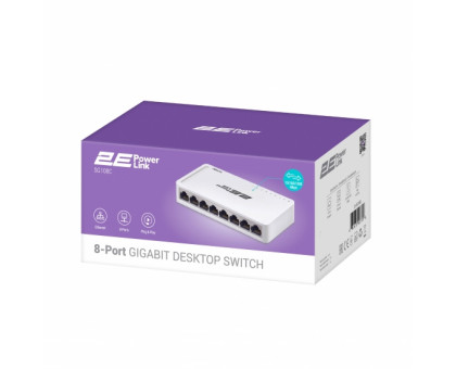 Коммутатор 2E PowerLink SG108C  2E PowerLink SG108C