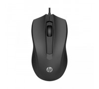 Проводная мышка HP 100 Wired Mouse - Black (p/n 6VY96AA)