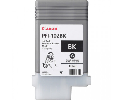 Картридж Canon PFI-102BK, черный (0895B001AA)  Canon PFI-102BK,
